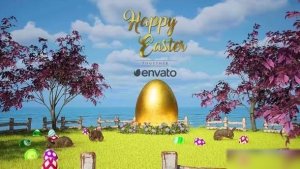 Videohive Happy Easter 51344257 Easter template preview
