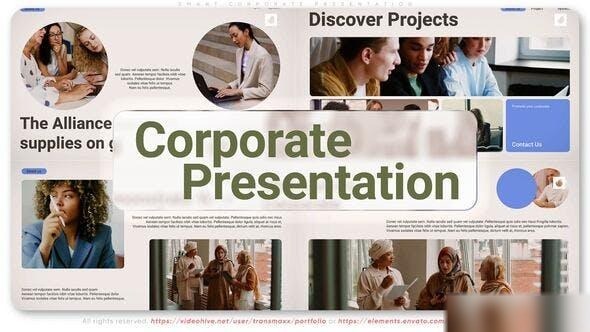 Videohive Smart Corporate Presentation Openers template preview
