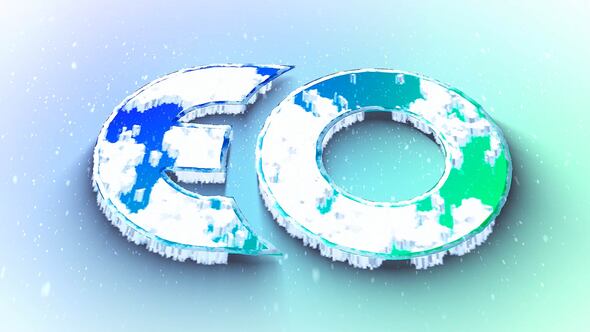 Videohive Winter Logo Animation Logo Stings template preview
