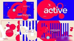 Videohive Splash Intro Openers template preview