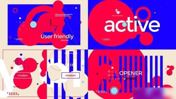 Videohive Splash Intro Openers template preview