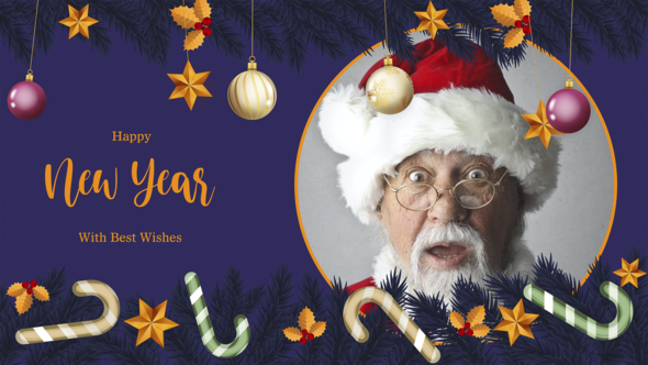 Videohive Happy New Year 4K Video Displays template preview