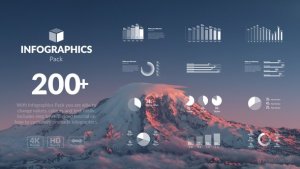 Infographics Pack Video Displays template preview