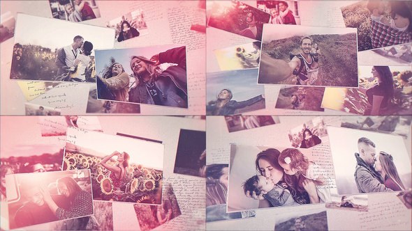 Photo Memories Video Displays template preview