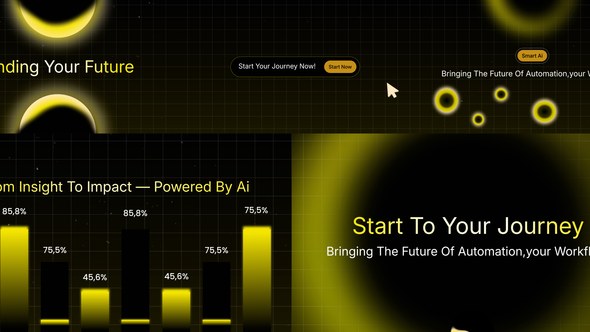 Videohive AI SaaS Product Promo Video 60293428 Elements template preview