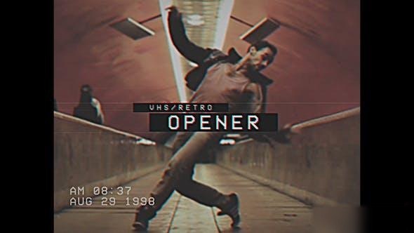 Videohive VHS Opener 22298745 Openers template preview