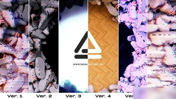 Videohive Sneakers Logo Reveal Logo Stings template preview