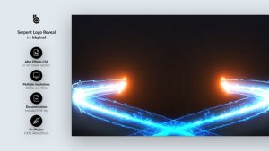 Videohive Serpent Logo Reveal Logo Stings template preview