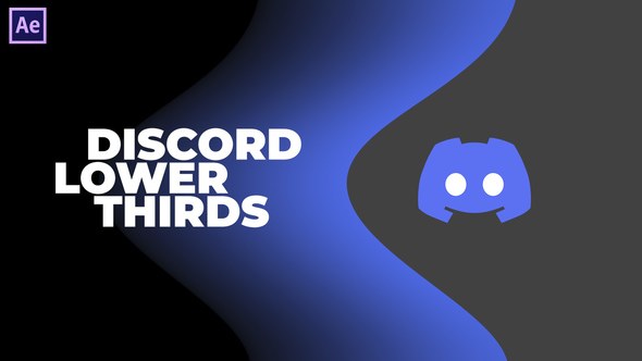 Videohive Discord Lower Thirds Titles template preview