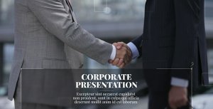 Videohive New Line - Corporate Presentation Video Displays template preview