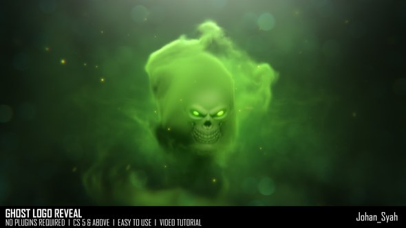 Videohive Ghost Logo Reveal 49207088 Logo Stings template preview