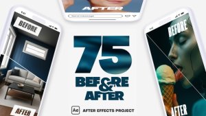 Videohive Vertical Before And After Pack Video Displays template preview