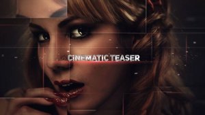 Cinematic Teaser Video Displays template preview