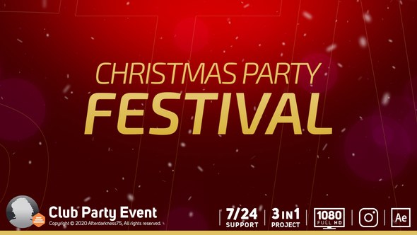 Videohive Club Party Event Openers template preview