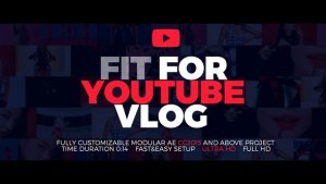 Videohive Youtube fast intro 2 Video Displays template preview