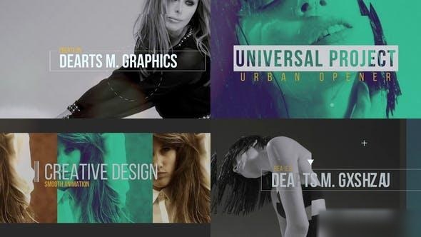 Videohive Urban Style 41921382 Openers template preview