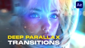 Videohive Parallax Transitions for After Effects | 30+ 4K Cinematic Effects with VHS, Particles, Light Leaks & Elements template preview