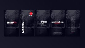 Videohive Animated Story titles Titles template preview