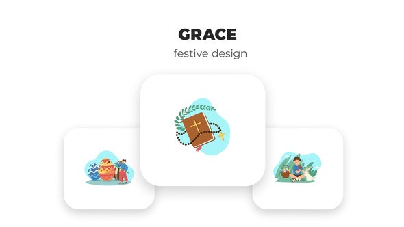 Videohive Grace - Festive Design Elements template preview
