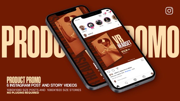 Videohive Product Promo Instagram Post & Story Product Promo template preview