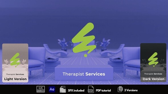 Videohive Therapist Services Promo Openers template preview
