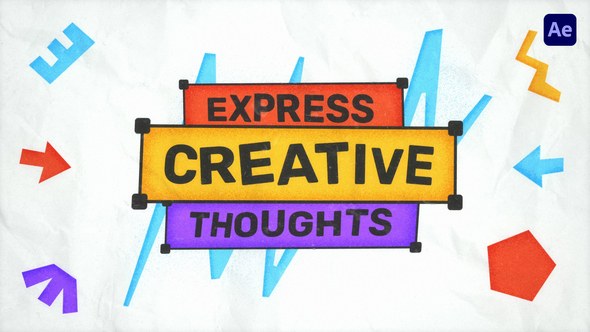 Collage Stop Motion Intro Openers template preview