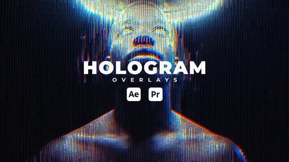 Videohive Hologram Overlays Elements template preview