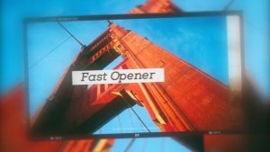 Videohive Fast Opener 50105100 Openers template preview