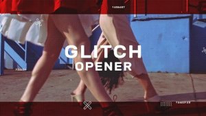 Videohive Glitch Opener 23231840 Openers template preview