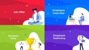 HR - Job & Company Resource Video Displays template preview