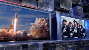 Information News Video Displays template preview