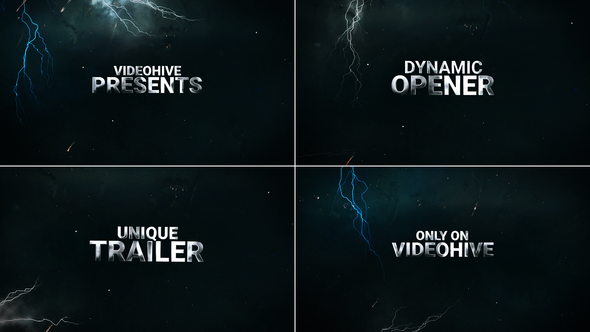 Videohive Trailer Teaser // Movie Trailer Openers template preview