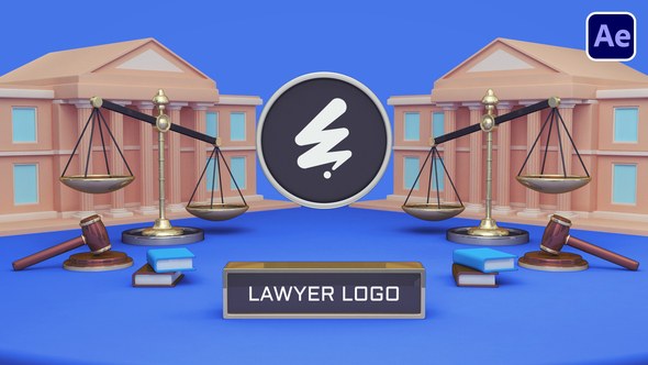 Videohive Lawyer Logo 56729104 Logo Stings template preview