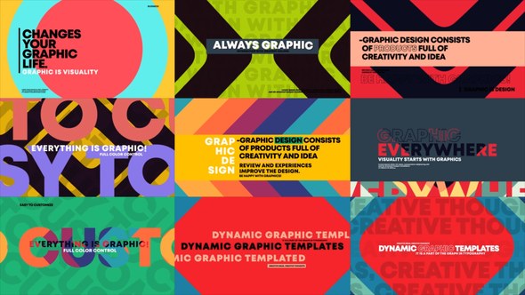 Videohive Titles Typography Version 3 Titles template preview