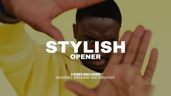 Videohive Stylish Opener 43661642 Openers template preview