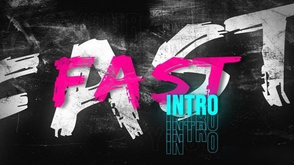 Videohive Fast Intro 49374312 Openers template preview