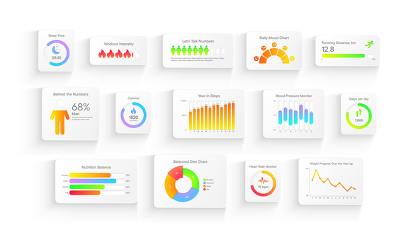 Videohive Health Flow Infographics Logo Stings template preview