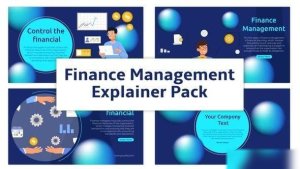 Videohive Finance Management Explainer Animation Scene Elements template preview