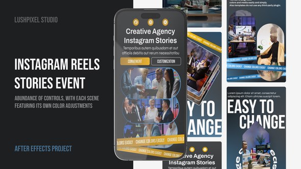 Videohive Instagram Reel Education Event Product Promo template preview