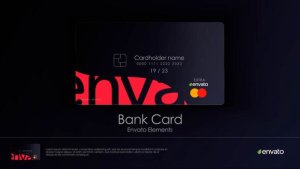 Videohive Bank Credit Card 48514317 Product Promo template preview