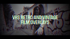 Videohive VHS Retro and Vintage Overlays 53887435 Elements template preview