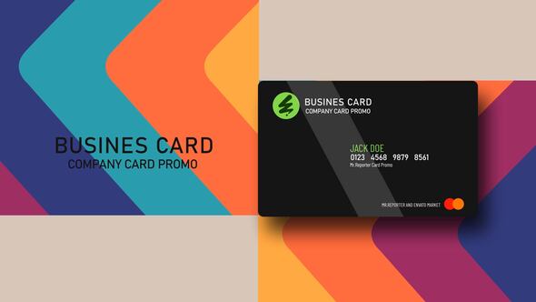 Videohive Business Card Promo 56026123 Product Promo template preview