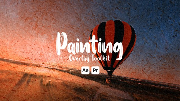 Videohive Painting Overlay Toolkit Elements template preview
