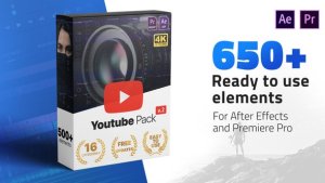 Youtube Pack Video Displays template preview