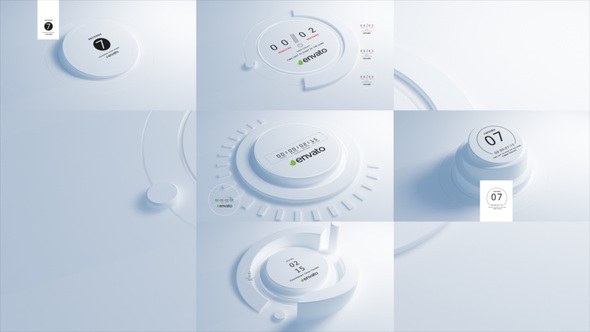 Videohive Countdown Timer Toolkit V4 Elements template preview