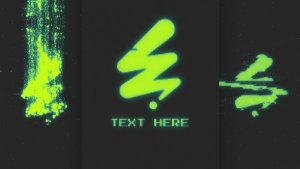Videohive Pixel Glitch Logo Logo Stings template preview