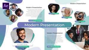 Videohive Clean Modern Presentation Video Displays template preview