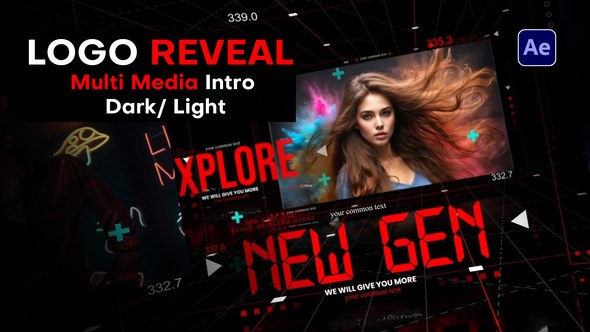 Videohive Logo Reveal - Multi Media Intro Broadcast-packages template preview