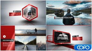 Corporate Profile Video Video Displays template preview