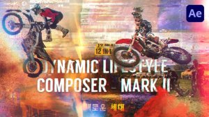 VIDEOHIVE Dynamic Lifestyle Composer - Mark II - AFTER EFFECTS TEMPLATES Video Displays template preview